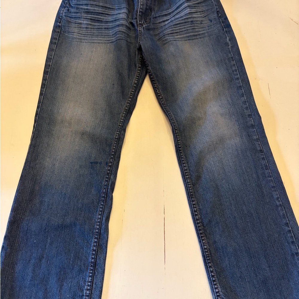Classic Blue Denim Jeans Perry Ellis 34x30